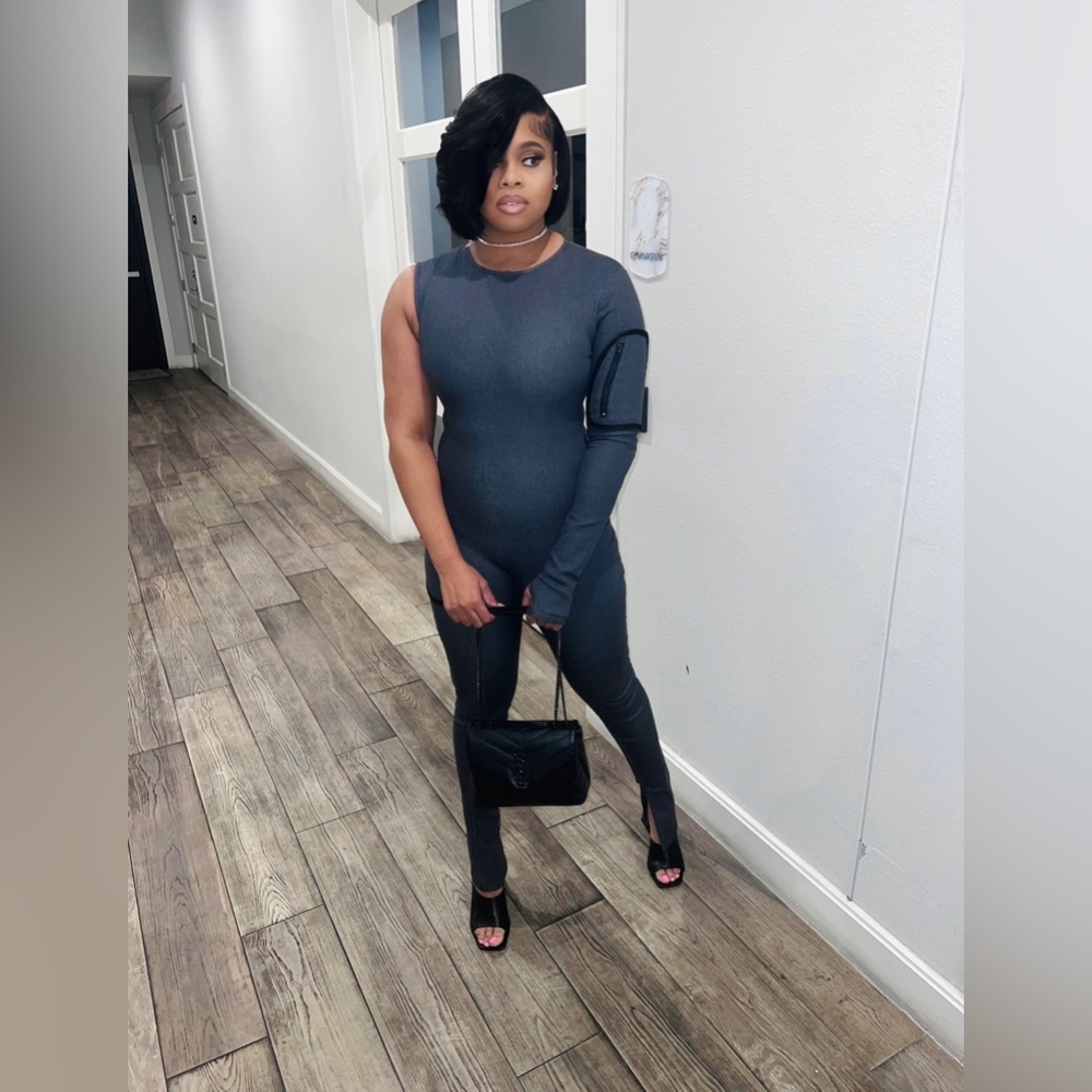 One sleeve jumpsuit